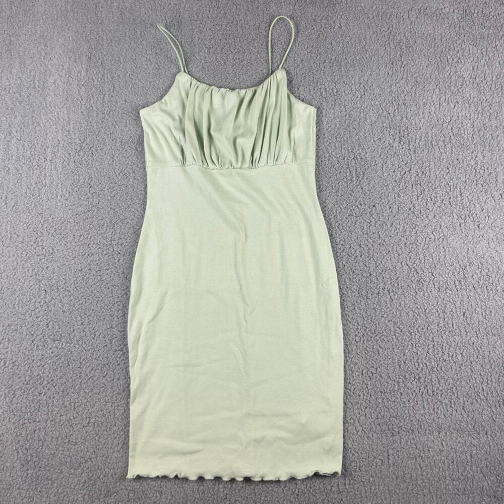 Wild Fable Women's Medium Cotton Polyester Spandex Sleeveless Spaghetti Dress